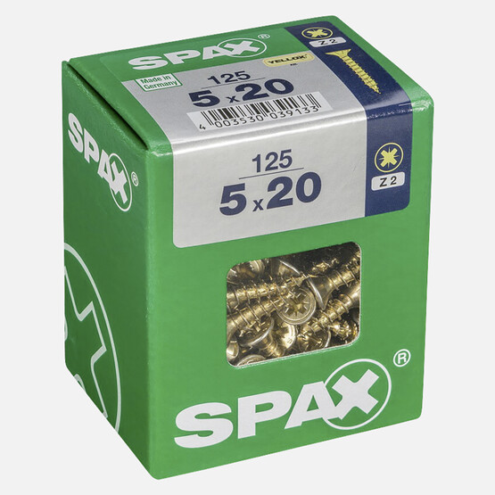 SPAX Havşa Vida Sarı 5X20       