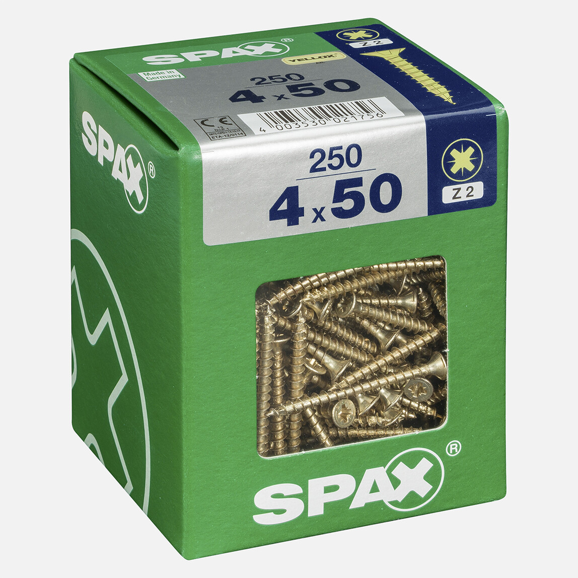    SPAX Havşa Vida Sarı 4X50        