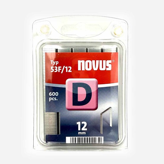 Novus Geniş Zımba Teli 53F/12  galvaniz  600 Adet 