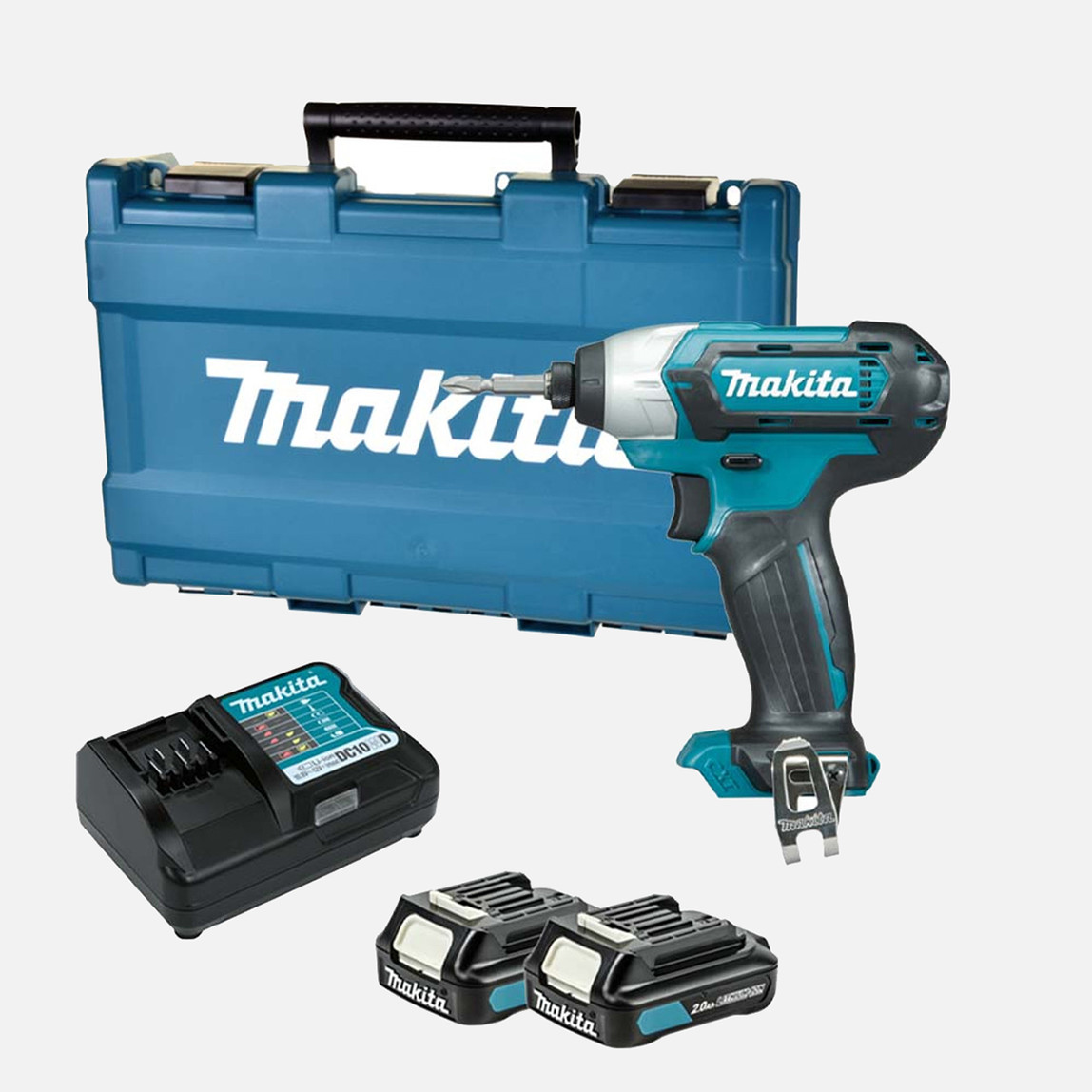    Makita TD110DWAE 10.8 V 2 Ah Çift Akülü Li-ion Matkap  