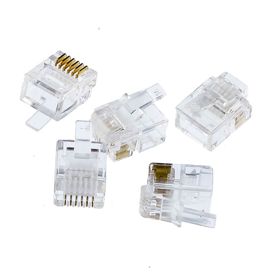 Tek-iş 6 P-6 C Telefon Plug 5 adet  