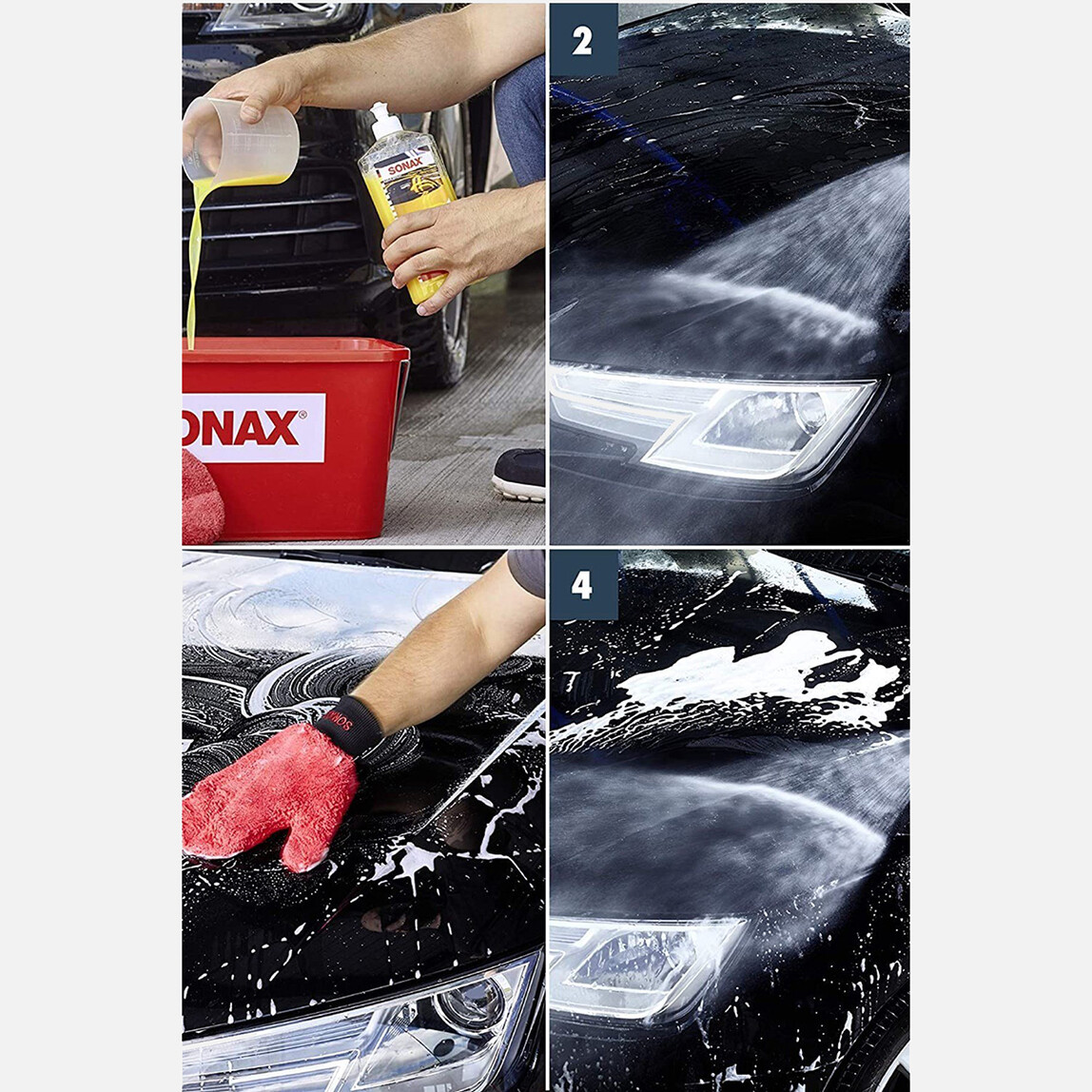    Sonax Cilalı Şampuan 500ml 