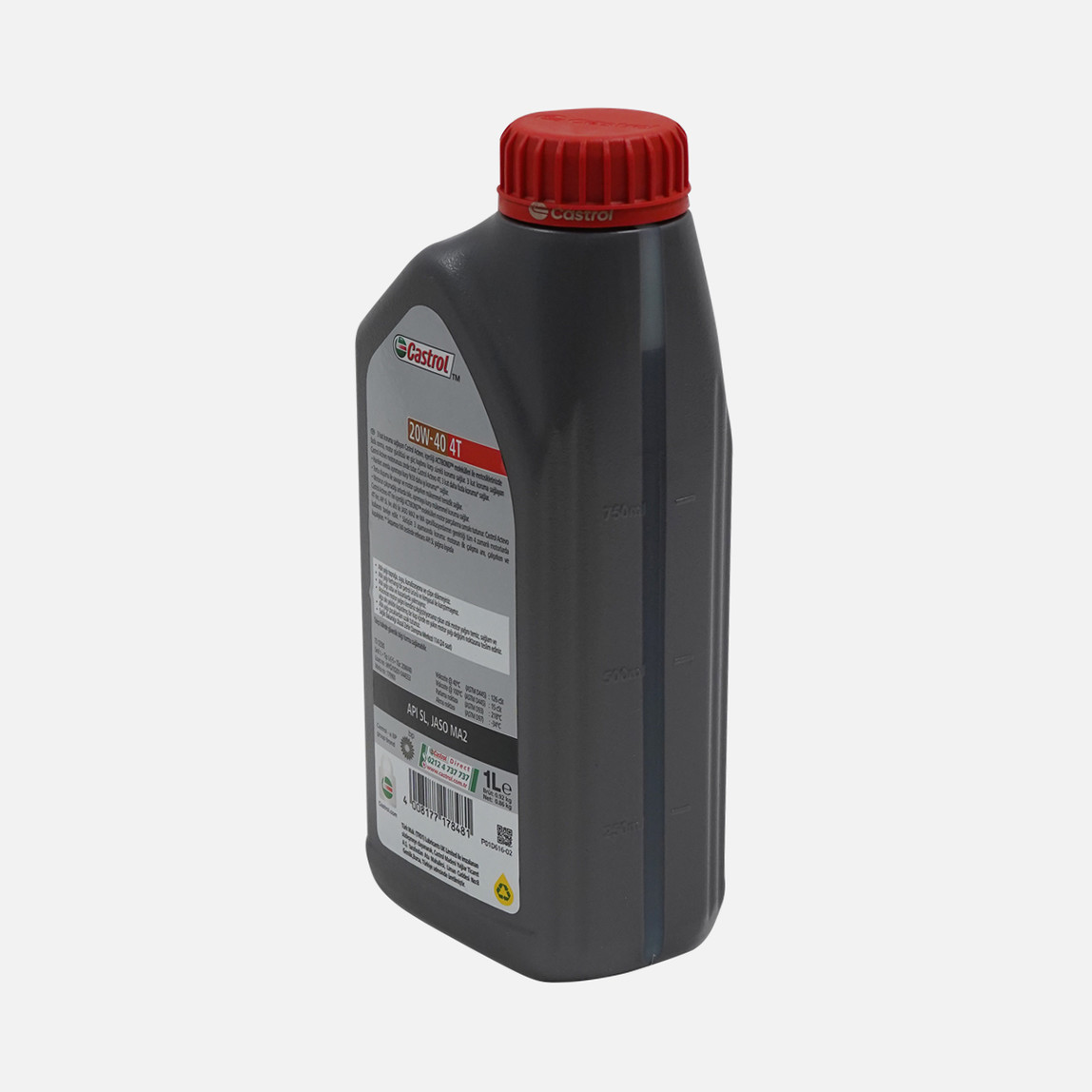    Castrol Actevo 4T 20W40  1 Lt Motor Yağı 