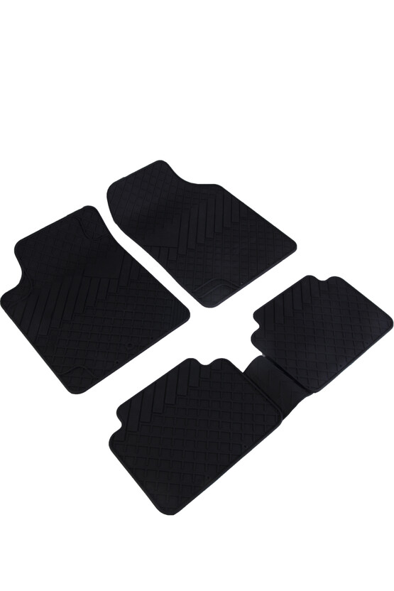 Erpar Diagon Oto Paspası Şaft Üstülü  Siyah 