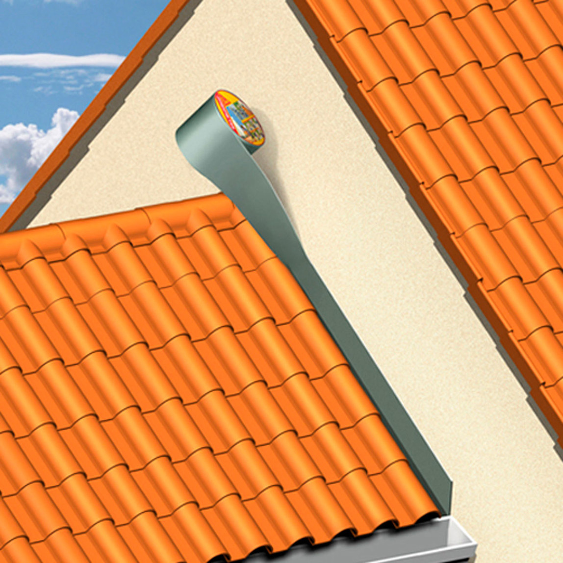    Sikasil Multiseal T 150mmx10m Bitüm Esaslı Yalıtım Bandı Gri Rulo  