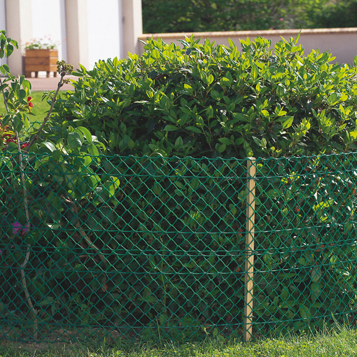    Intermas Floranet Yeşil 60cm Filtreli Yüksek Dayanıklı Plastik Çevirme Çiti  