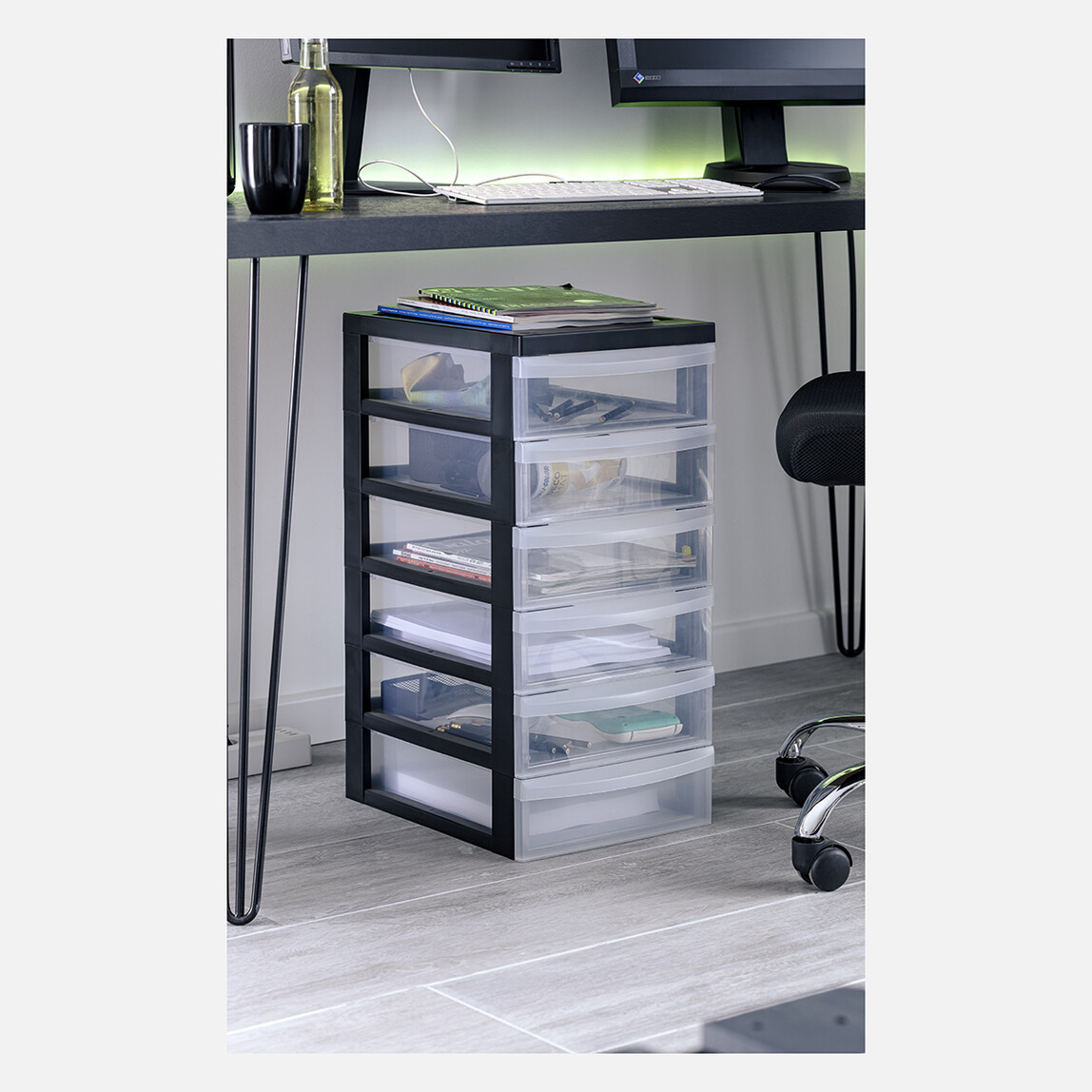    Iris Portaferm 6 Çekmeceli Tekerlekli Araba  