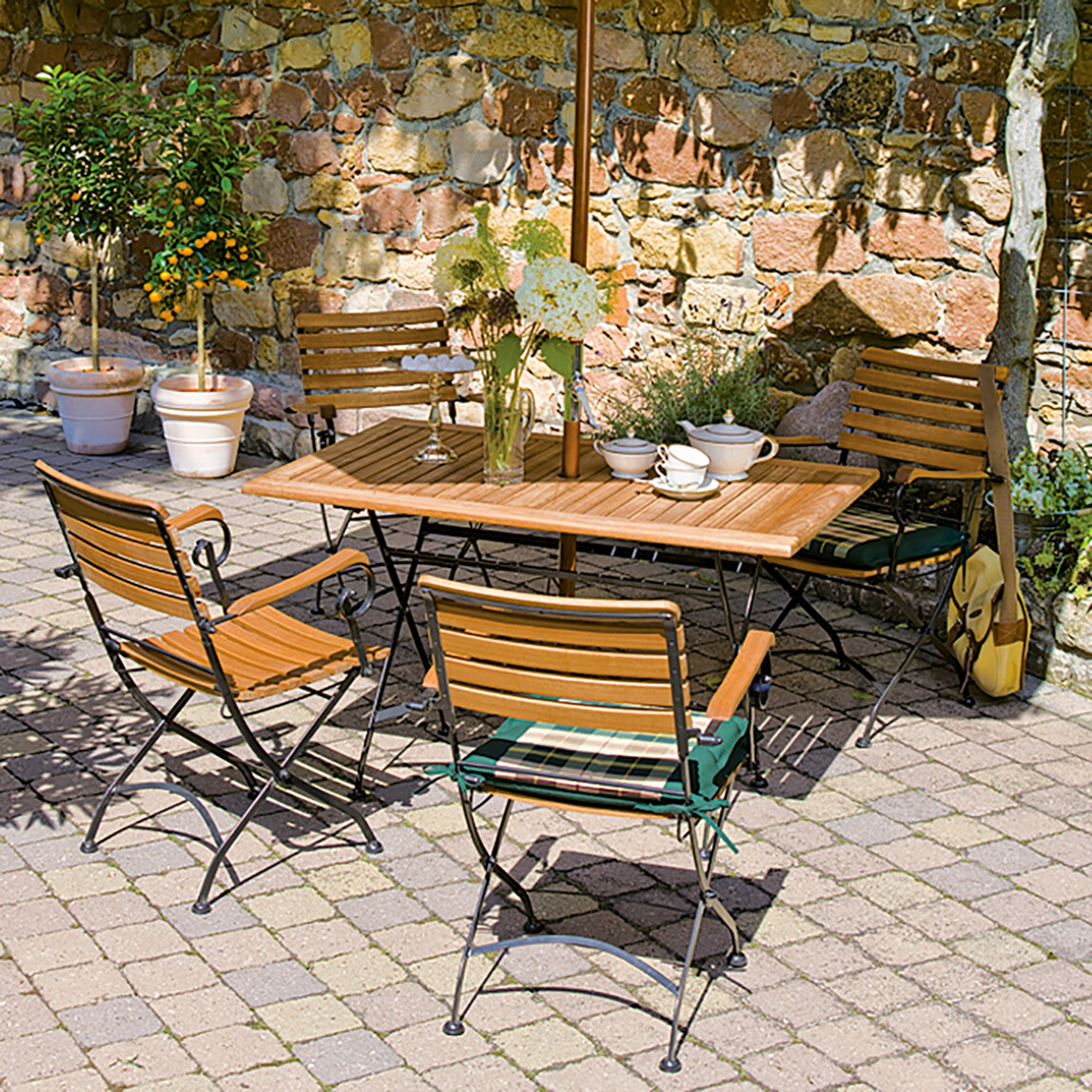    Sunfun Moni Ferforje Ahşap Masa  