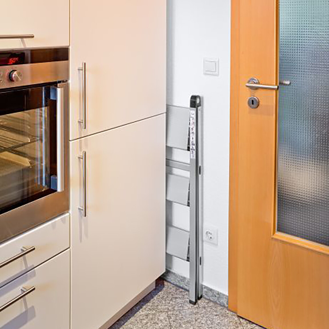    Stabilomat 3 Basamaklı Katlanabilir Ev - Ofis Tipi Merdiven  