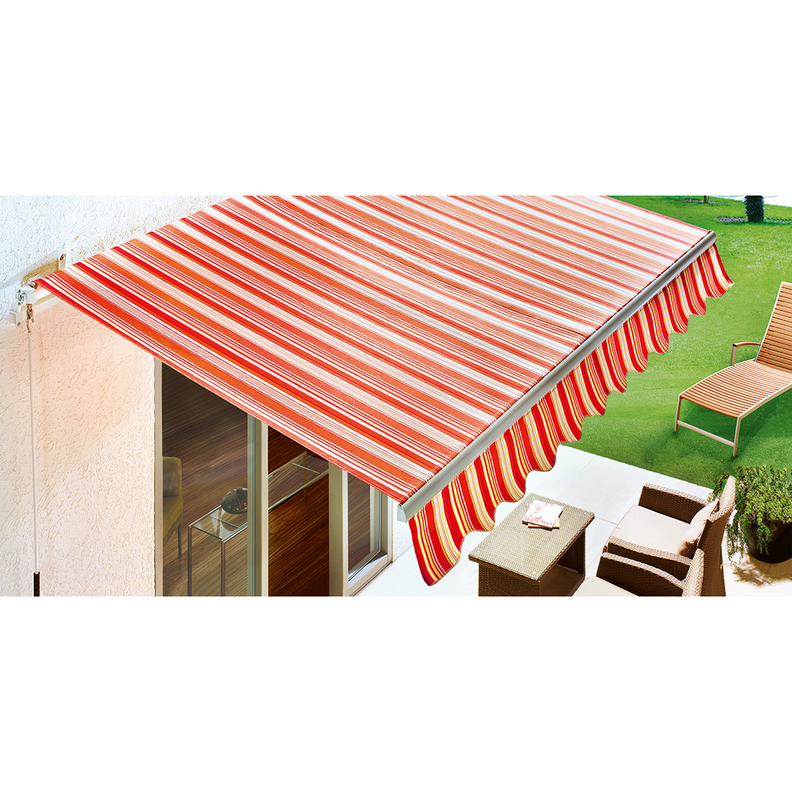    Sunfun Polyester Tente Multicolor 300x200 cm  