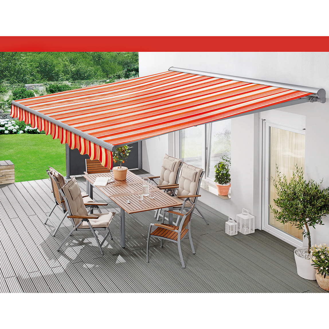    Sunfun Polyester Tente Multicolor 400x250 cm  