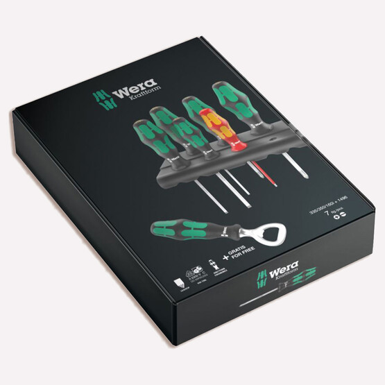Wera Açacaklı Tornavida Seti 6 Parça 