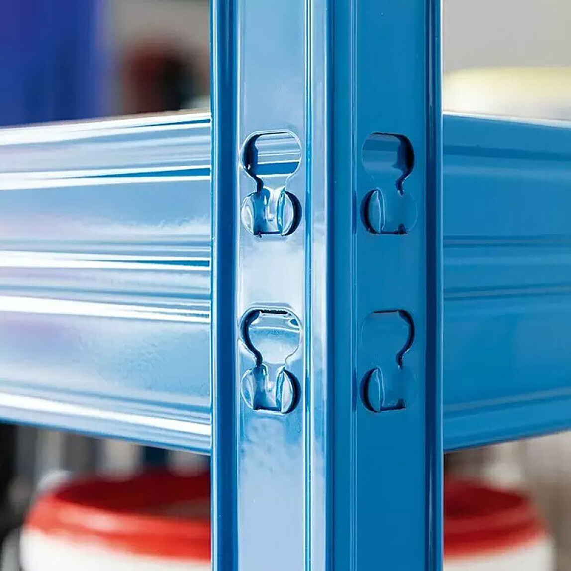    Regalux Metal 5 Katlı Raf 200X240X70 cm Mavi  