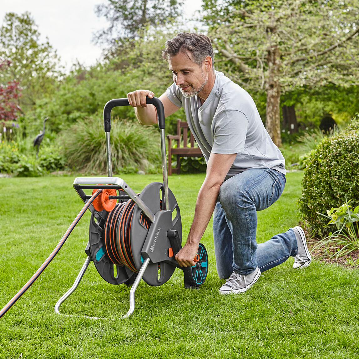    Gardena 18520-20 Hortum Arabası Aquaroll L   