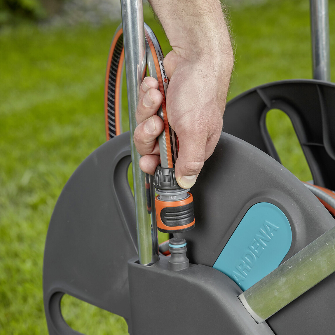    Gardena 18520-20 Hortum Arabası Aquaroll L   