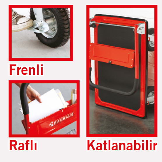 BAUHAUS Crossover Eşya Taşıma Arabası