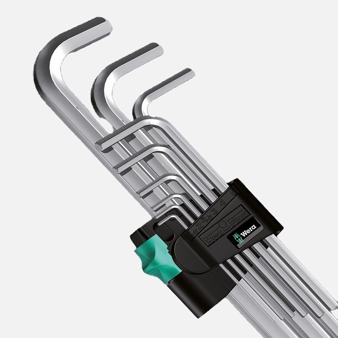    Wera 950 PKL/9SM 9 Parça Allen Anahtar Seti  