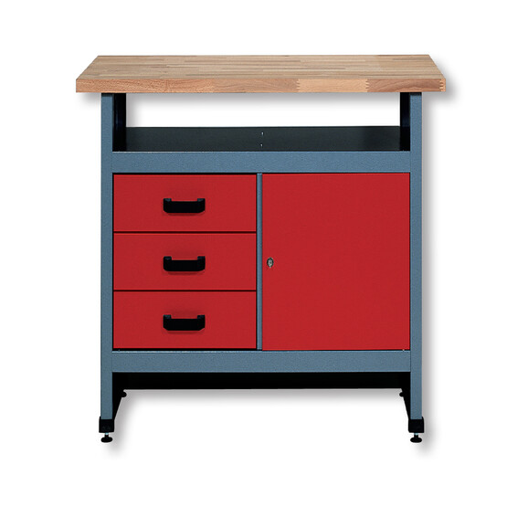 Küpper 3 Çekmeceli Metal Çalışma Masası 120X84x60 cm 