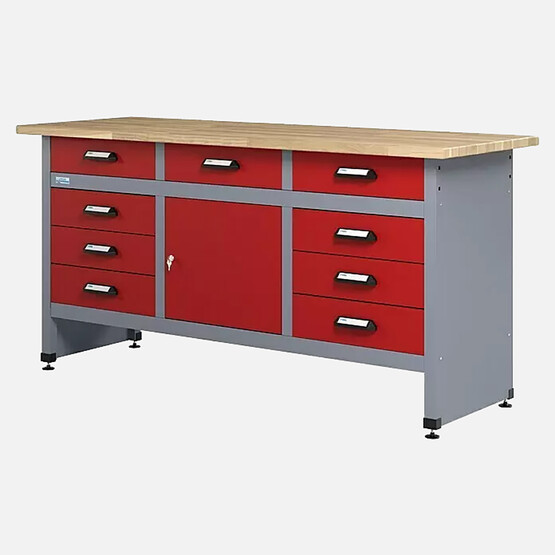 Küpper 9 Çekmeceli Çalışma Tezgahı 60 x 170 x 84 cm