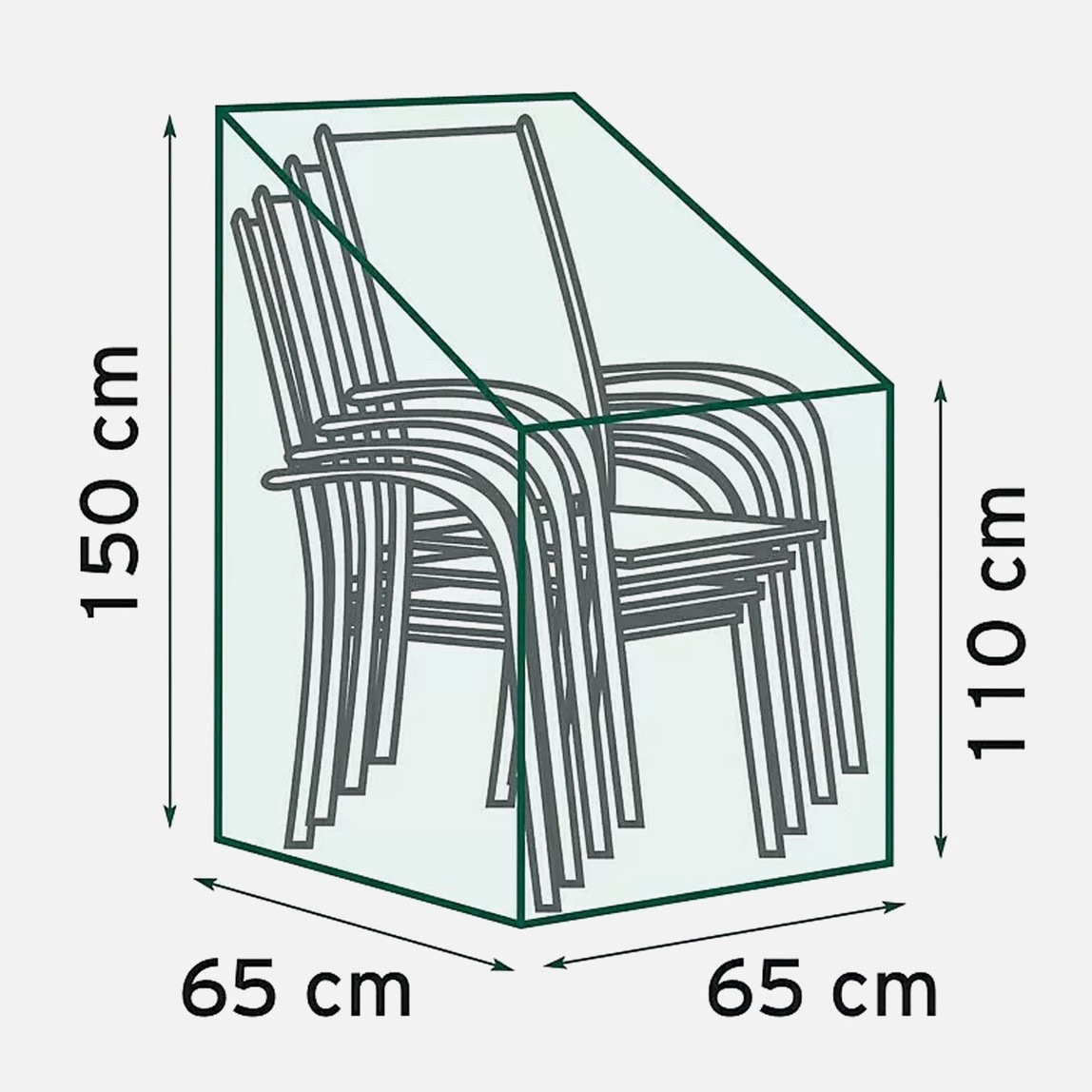    Sunfun Sandalye Koruma Örtüsü 