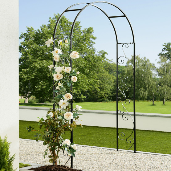 Gardol Bahçe Gül Kemeri Siyah