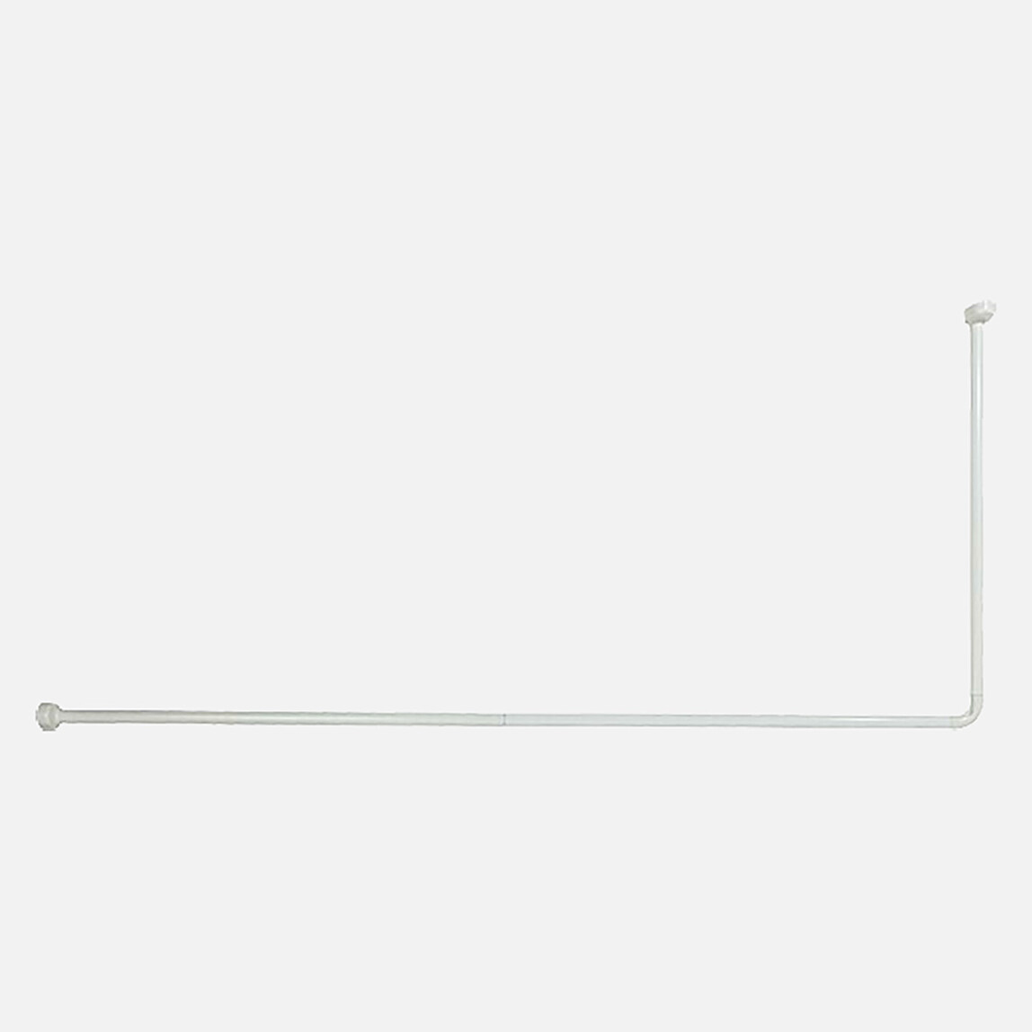    Venüs Universal Duş Perde Borusu Beyaz 25mm  