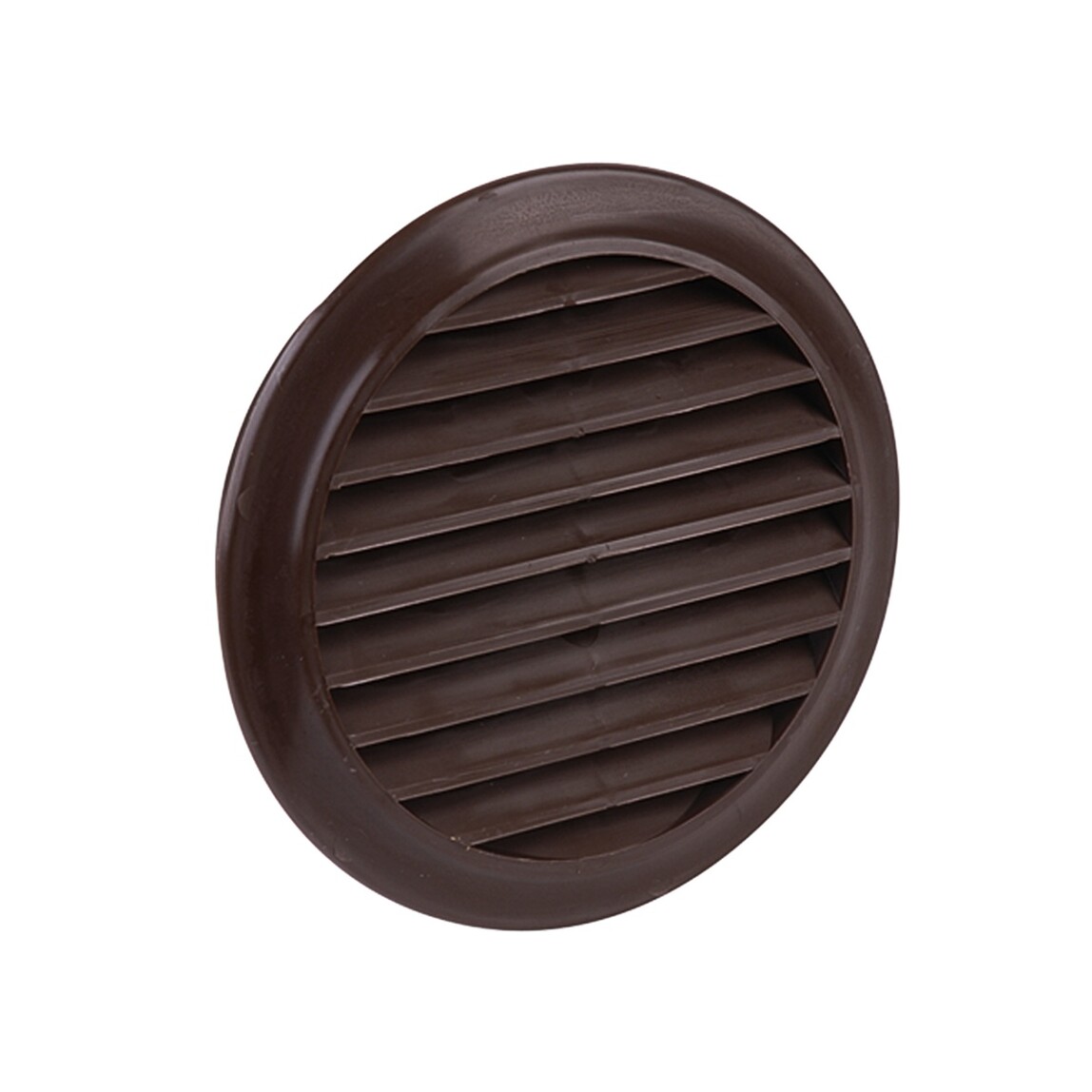    İlöz Yuvarlak Dış Duvar Izgarası Çap 100 mm Kahve  