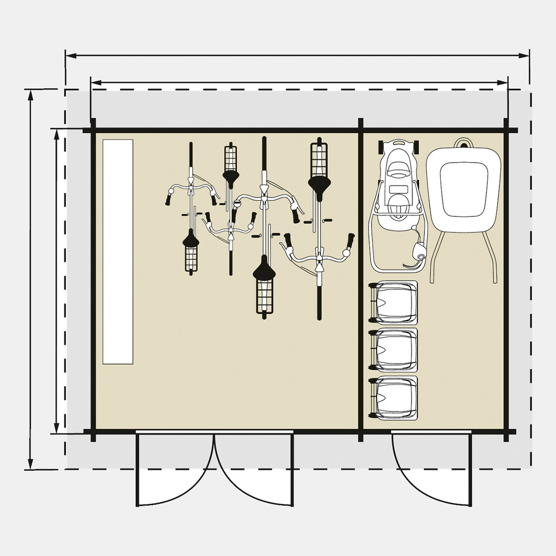    Lahja Ahşap Alet Evi  