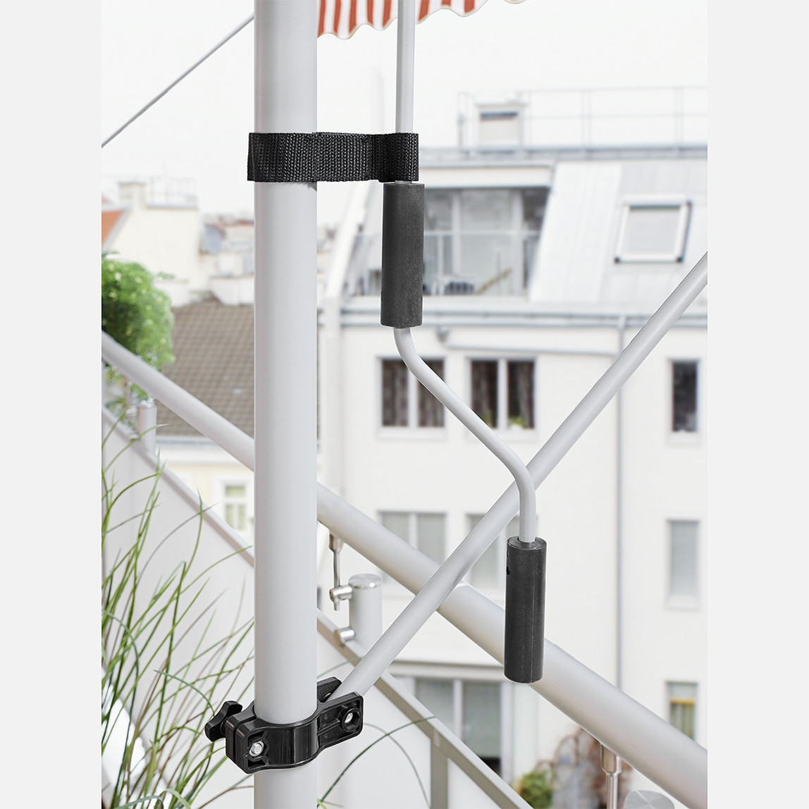    Sunfun Teleskopik Tente Turuncu-Beyaz 250x150 cm  