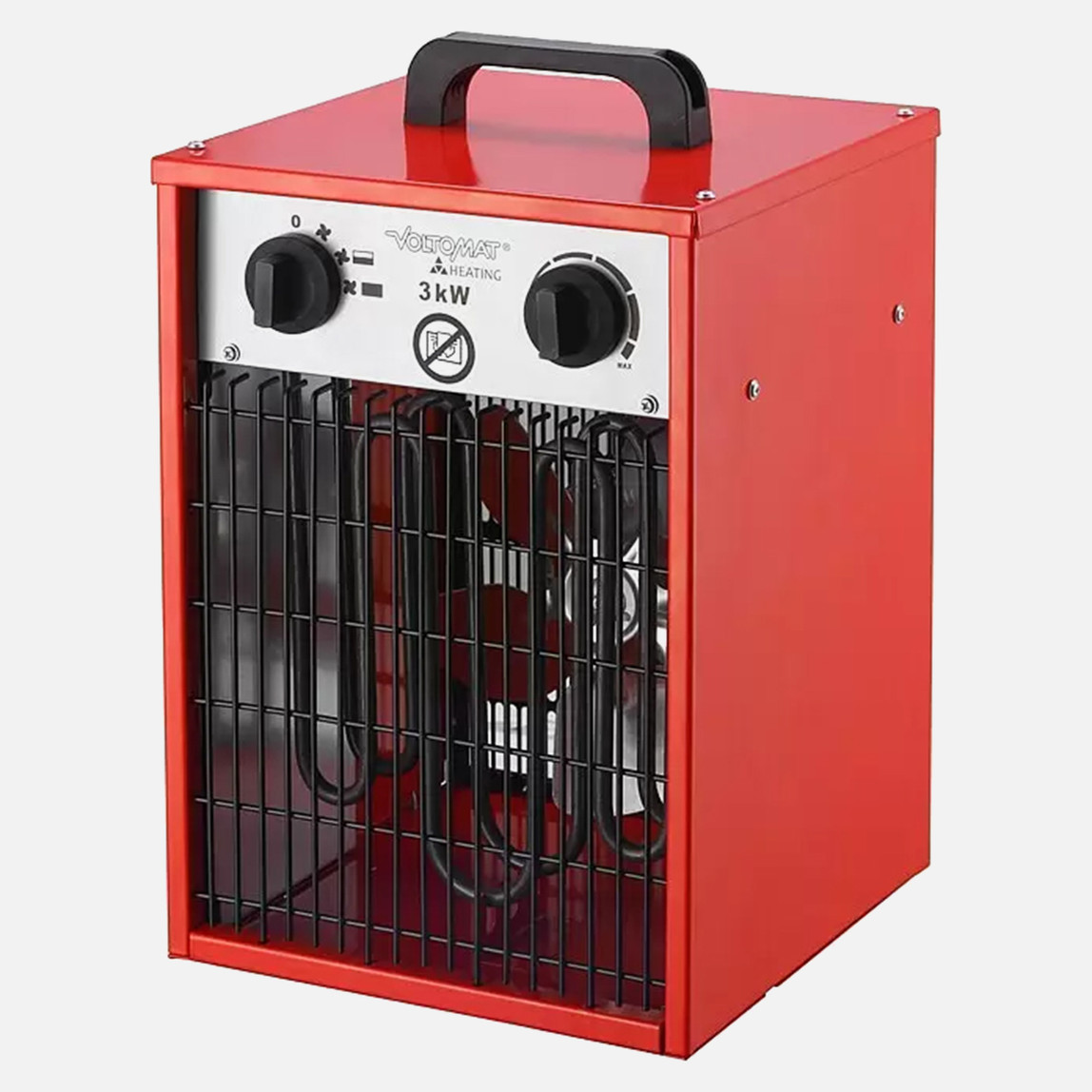    Voltomat 3000W Termostatlı Elektrikli Isıtıcı 