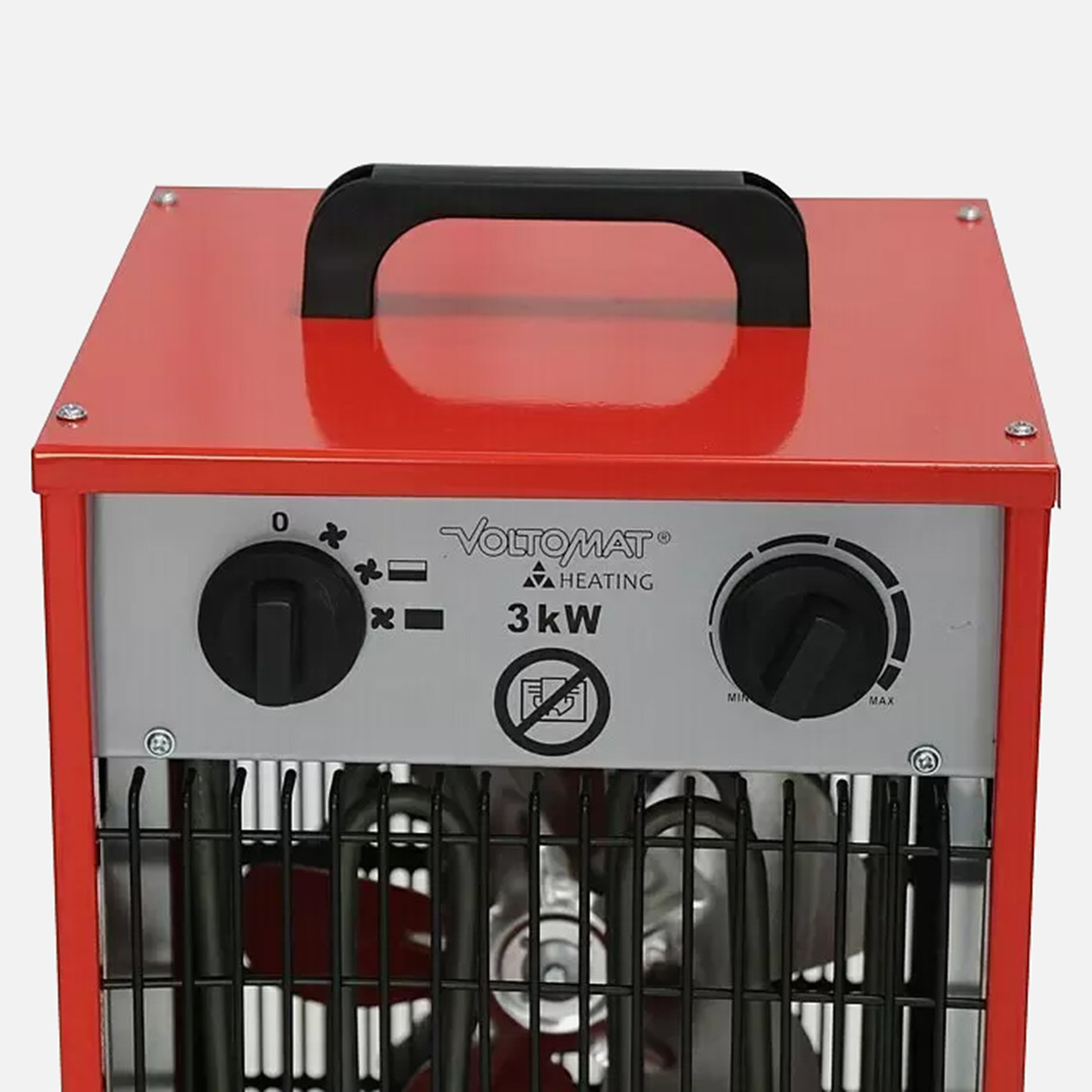    Voltomat 3000W Termostatlı Elektrikli Isıtıcı 