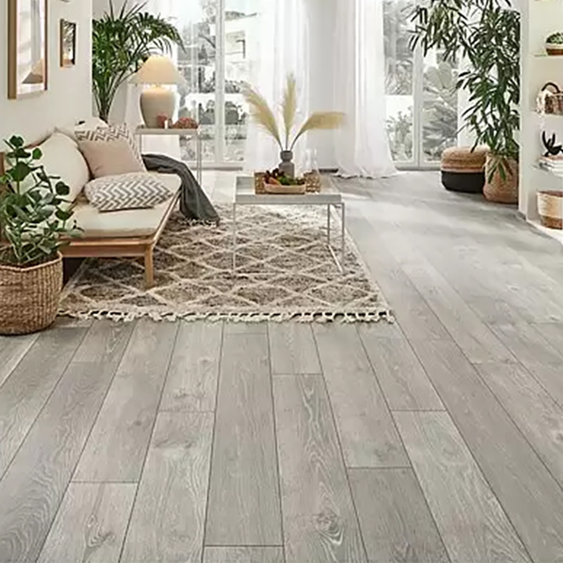    Logoclic Vinto Rossano Klasik Meşe 32.Sınıf Laminat Parke Derzli 1288x195x8 mm 2,26 m² 