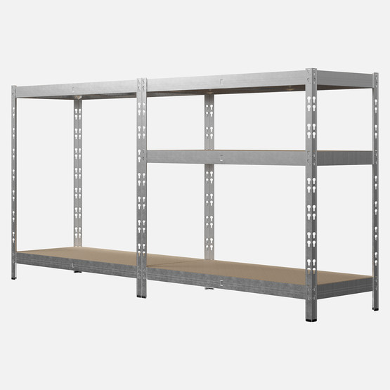 Regalux 5 Katlı Metal Raf Gri 90x40x180 cm