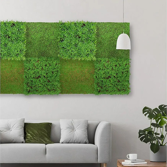 Yapay Bitki Kaplamalı Duvar Paneli Çay Ağacı