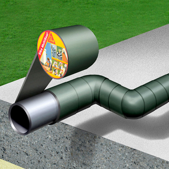 Sikasil Multiseal T 200mmx10m Bitüm Esaslı Yalıtım Bandı Terracotta Rulo 