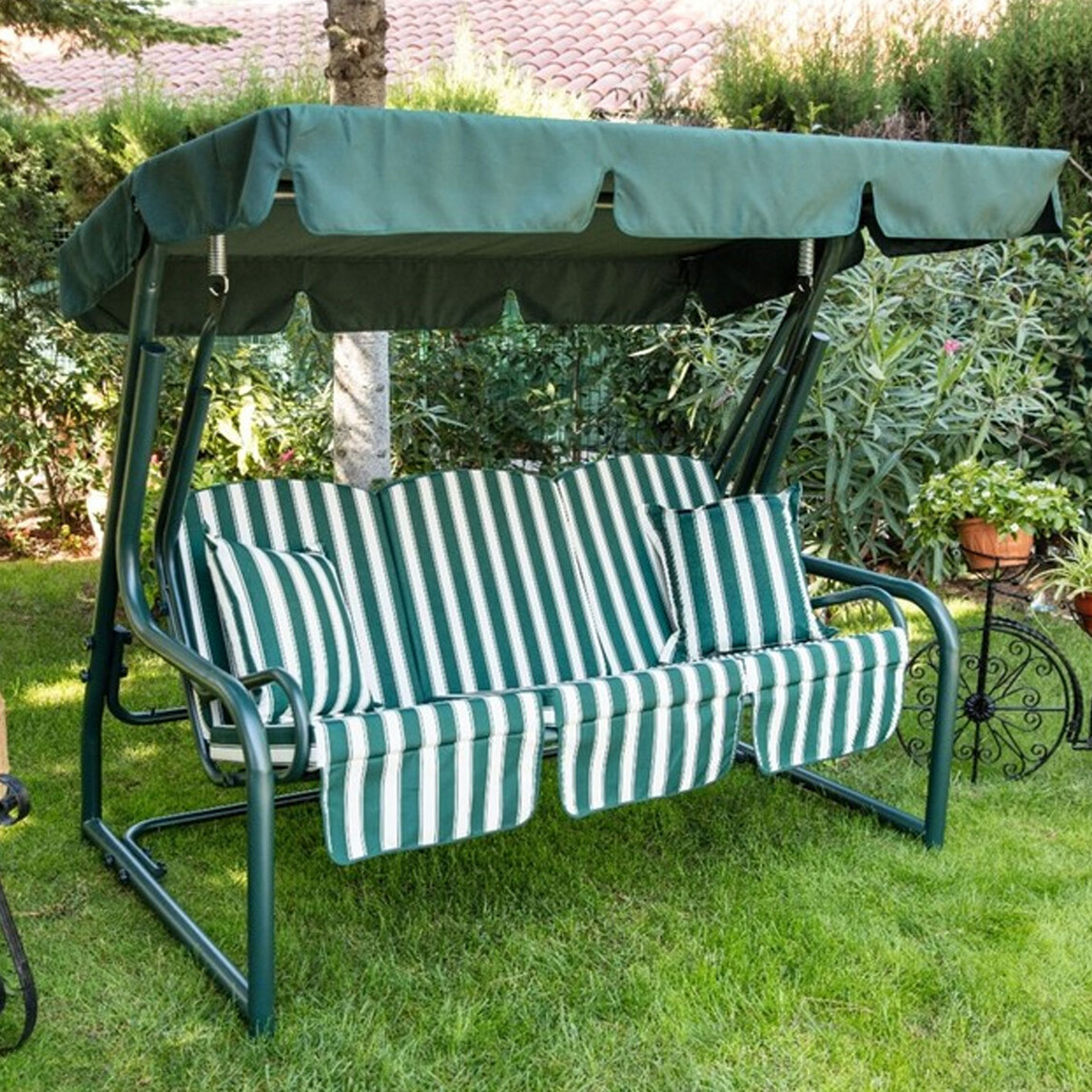    Belde Fantasy Yatarlı Salıncak Yeşil  