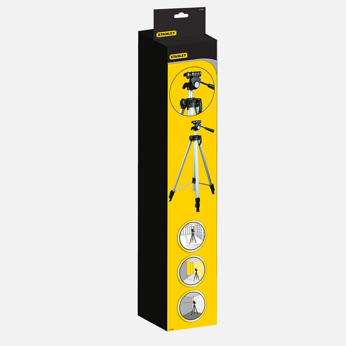    Stanley 1-77-201 Kamera ve Lazer Tripod 
