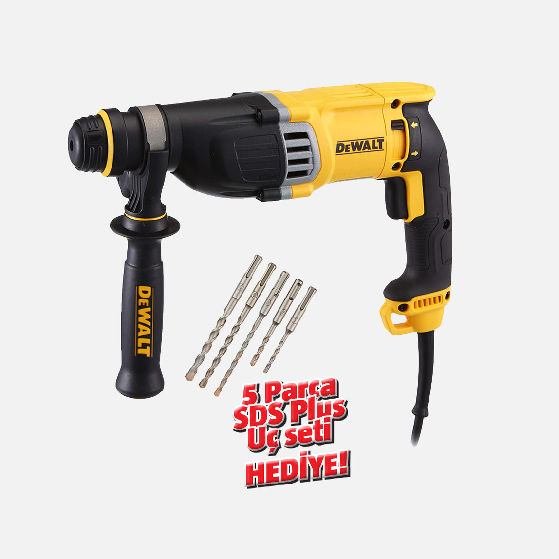    Dewalt D25143K 900W SDS Kırıcı Delici Pnömatik Matkap  