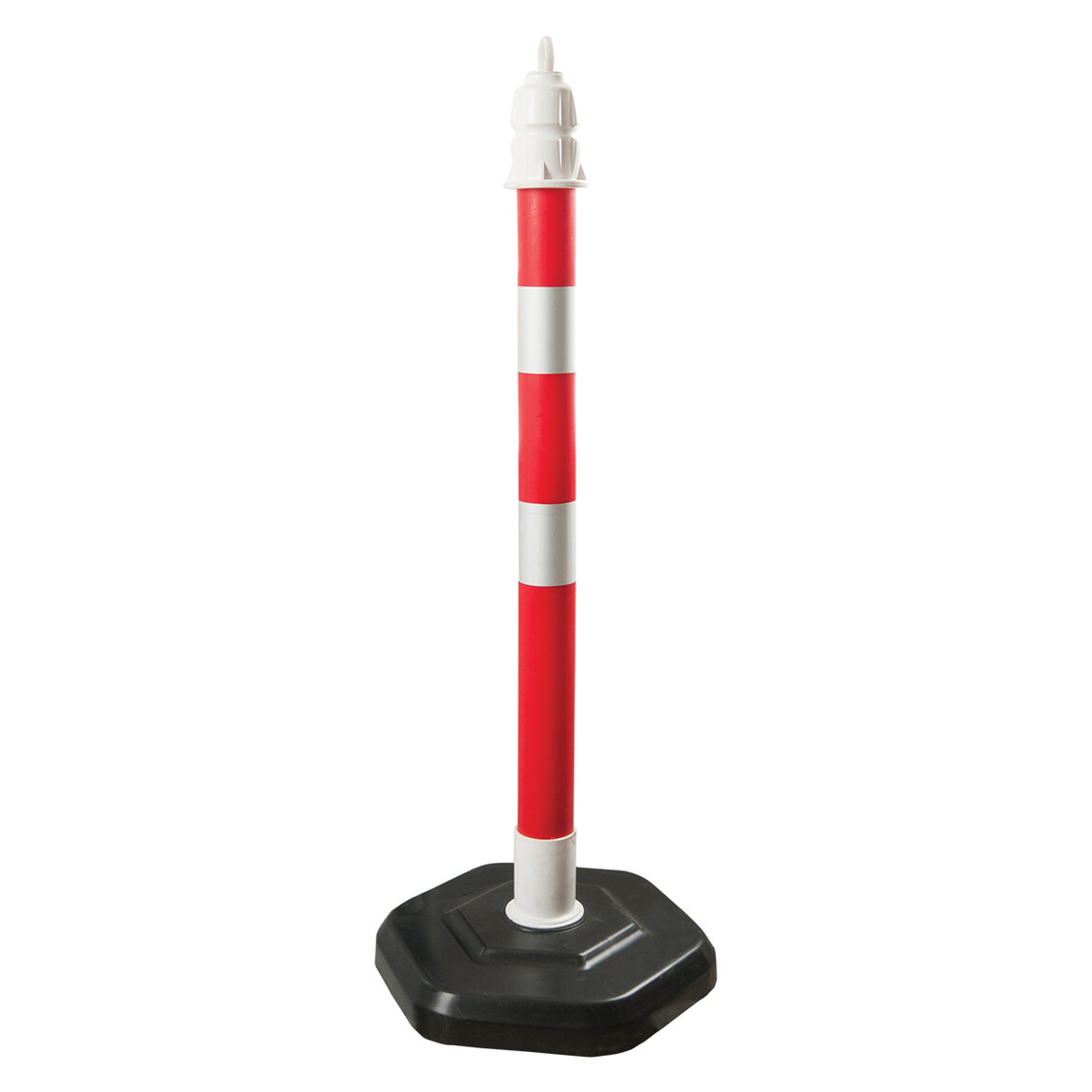    Ar-An 4,5Kg/1000 mm Dubalı Uyarı Dikmesi Kırmızı 