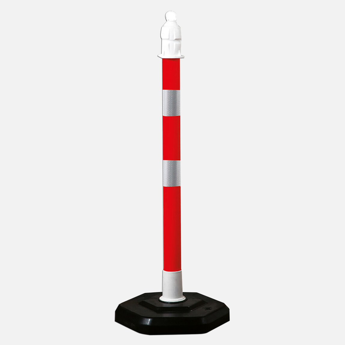    Ar-An 4,5Kg/1000 mm Dubalı Uyarı Dikmesi Kırmızı 