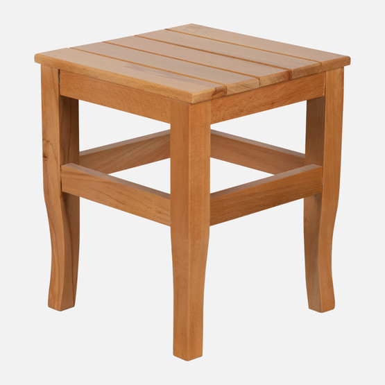 Ahşap Tabure 35 cm Naturel