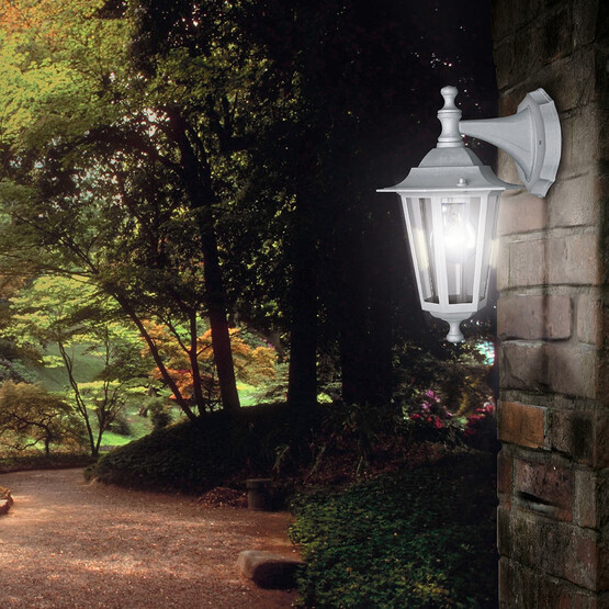 Eglo Laterna 4 Aşağı Bakan Aplik Beyaz 