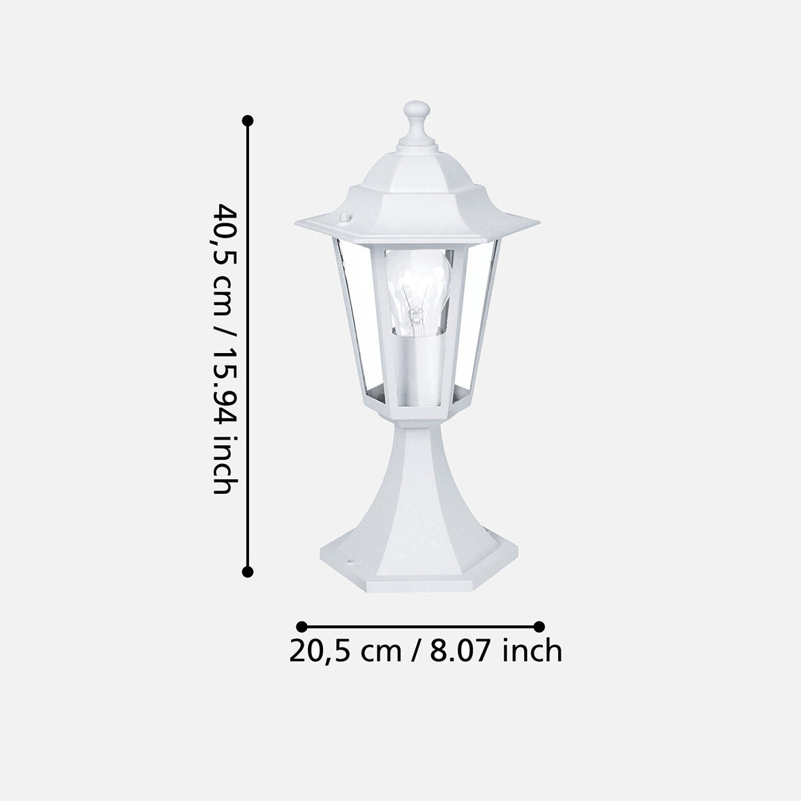    Eglo Laterna 4 Babaüstü Beyaz   