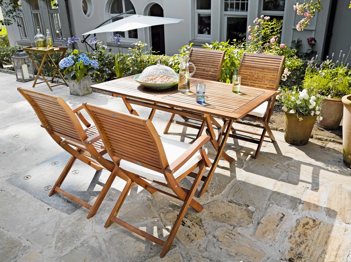    Sunfun Ahşap Kolçaklı Sandalye  