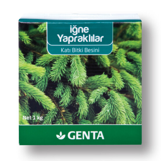 Genta İğne Yapraklı Bitkiler İçin Katı Gübre-1 kg 
