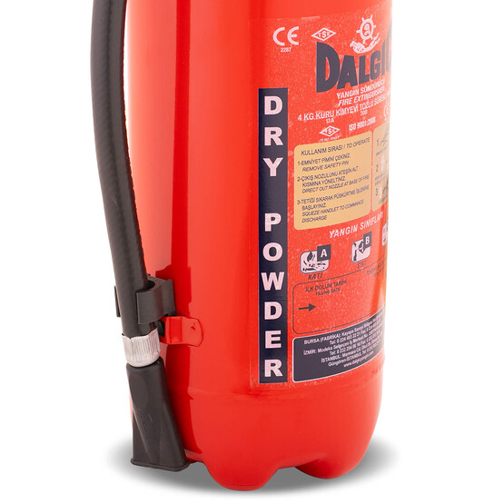 Dalgıç Tozlu Yangın Söndürme Tüpü 4 kg