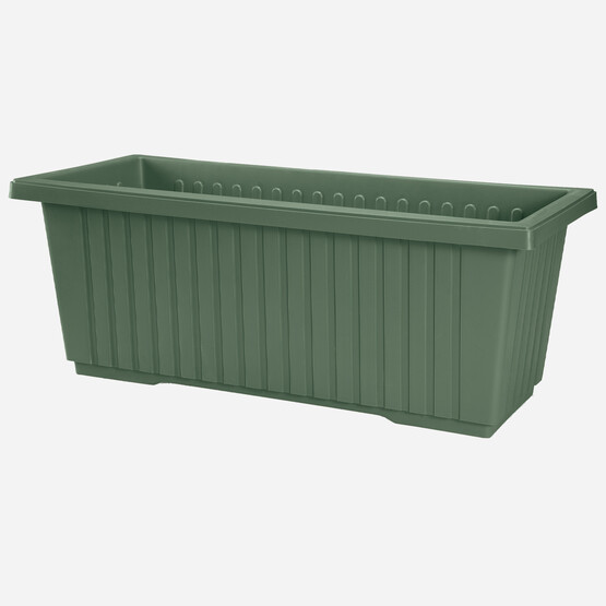 Üçsan Ayaklı Balkon Saksısı Yeşil 105lt 