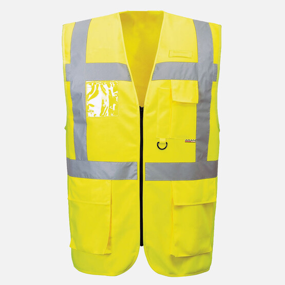 İş Koruma Reflektörlü İkaz Yeleği Standart Beden 
