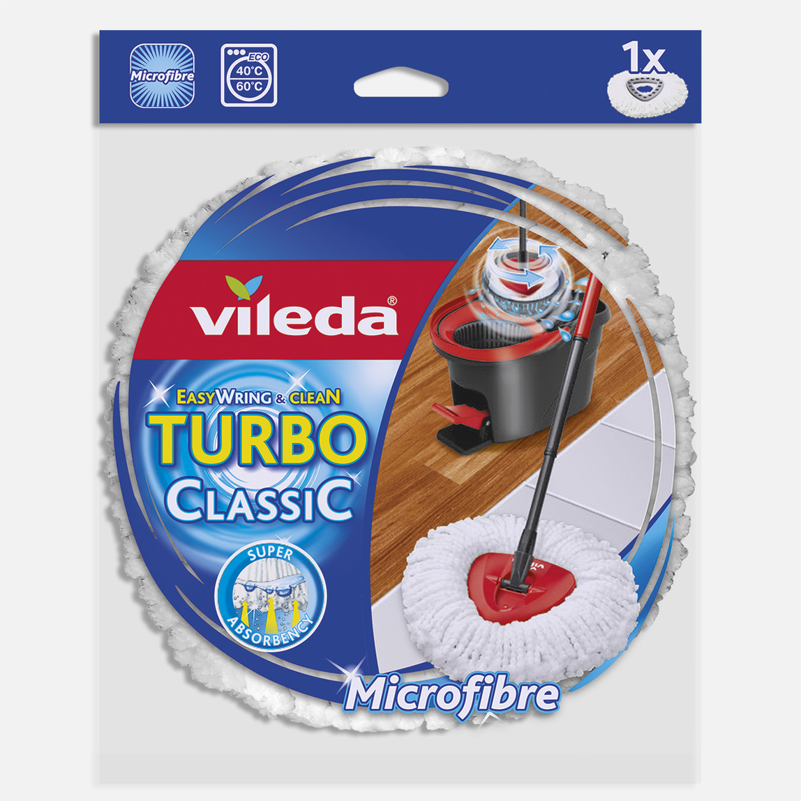    Vileda Turbo Yedek Mikrofiber Paspas   