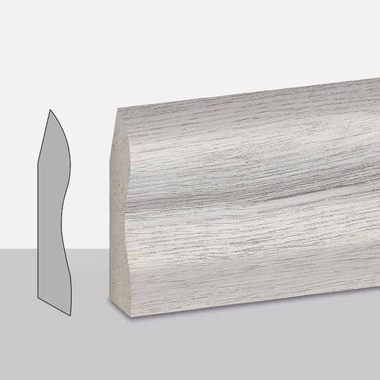 Yıldız Entegre Truva Süpürgelik 6 cm